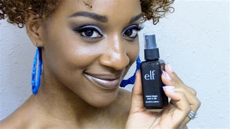 Maximize the longevity of your makeup with Elf Matte Magic Mist and Set